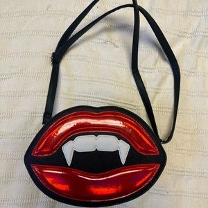 Mad Engine Vampire Fangs Crossbody Purse